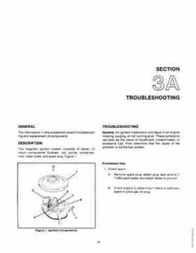 1984-1986 Mercury Force 4HP Outboards Service Manual, Page 27