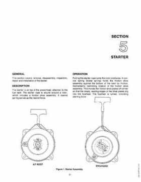 1984-1986 Mercury Force 4HP Outboards Service Manual, Page 53