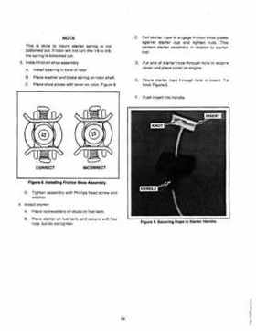 1984-1986 Mercury Force 4HP Outboards Service Manual, Page 56