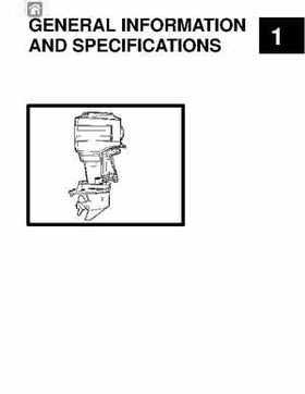 1987-1993 Mercury Mariner Outboards 70/75/80/90/100/115HP 3 and 4-cylinder Factory Service Manual, Page 4