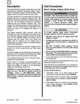 1987-1993 Mercury Mariner Outboards 70/75/80/90/100/115HP 3 and 4-cylinder Factory Service Manual, Page 20