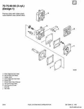 1987-1993 Mercury Mariner Outboards 70/75/80/90/100/115HP 3 and 4-cylinder Factory Service Manual, Page 93