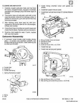 1987-1993 Mercury Mariner Outboards 70/75/80/90/100/115HP 3 and 4-cylinder Factory Service Manual, Page 109