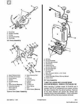 1987-1993 Mercury Mariner Outboards 70/75/80/90/100/115HP 3 and 4-cylinder Factory Service Manual, Page 129