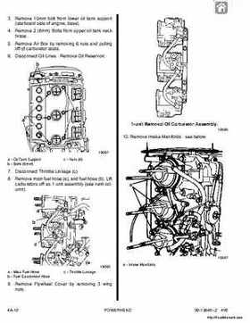 1987-1993 Mercury Mariner Outboards 70/75/80/90/100/115HP 3 and 4-cylinder Factory Service Manual, Page 138