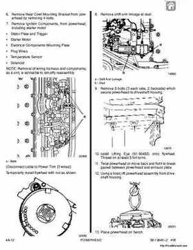 1987-1993 Mercury Mariner Outboards 70/75/80/90/100/115HP 3 and 4-cylinder Factory Service Manual, Page 140