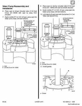 1987-1993 Mercury Mariner Outboards 70/75/80/90/100/115HP 3 and 4-cylinder Factory Service Manual, Page 199