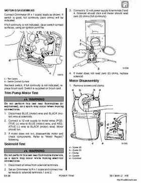 1987-1993 Mercury Mariner Outboards 70/75/80/90/100/115HP 3 and 4-cylinder Factory Service Manual, Page 260
