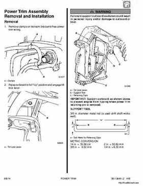 1987-1993 Mercury Mariner Outboards 70/75/80/90/100/115HP 3 and 4-cylinder Factory Service Manual, Page 283