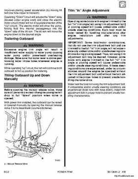 1987-1993 Mercury Mariner Outboards 70/75/80/90/100/115HP 3 and 4-cylinder Factory Service Manual, Page 308