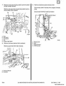 1987-1993 Mercury Mariner Outboards 70/75/80/90/100/115HP 3 and 4-cylinder Factory Service Manual, Page 378