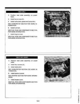 1988-1992 Mercury Force 5HP Outboards Service Manual, Page 82