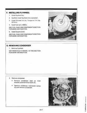 1988-1992 Mercury Force 5HP Outboards Service Manual, Page 93