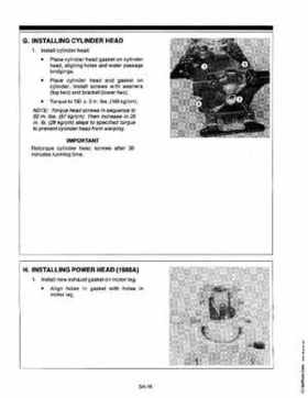 1988-1992 Mercury Force 5HP Outboards Service Manual, Page 150