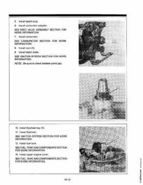 1988-1992 Mercury Force 5HP Outboards Service Manual, Page 153