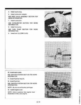 1988-1992 Mercury Force 5HP Outboards Service Manual, Page 156