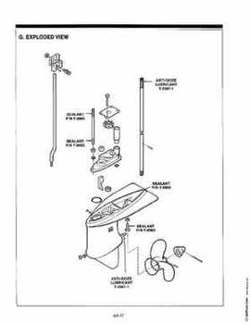 1988-1992 Mercury Force 5HP Outboards Service Manual, Page 198