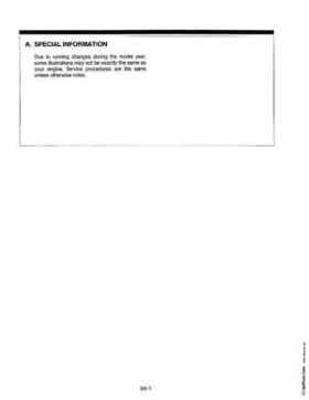 1988-1992 Mercury Force 5HP Outboards Service Manual, Page 201
