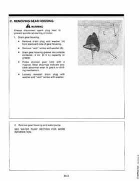 1988-1992 Mercury Force 5HP Outboards Service Manual, Page 203