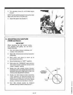 1988-1995 Mercury Force 5HP Outboards Service Manual, 90-823263 793, Page 73