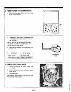 1988-1995 Mercury Force 5HP Outboards Service Manual, 90-823263 793, Page 95