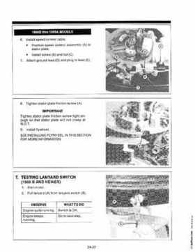 1988-1995 Mercury Force 5HP Outboards Service Manual, 90-823263 793, Page 109