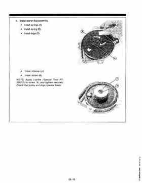 1988-1995 Mercury Force 5HP Outboards Service Manual, 90-823263 793, Page 138