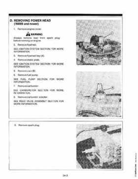 1988-1995 Mercury Force 5HP Outboards Service Manual, 90-823263 793, Page 147