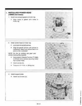 1988-1995 Mercury Force 5HP Outboards Service Manual, 90-823263 793, Page 155