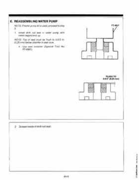 1988-1995 Mercury Force 5HP Outboards Service Manual, 90-823263 793, Page 187
