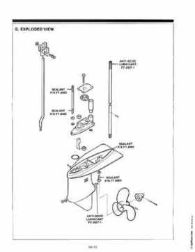 1988-1995 Mercury Force 5HP Outboards Service Manual, 90-823263 793, Page 194