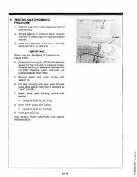 1988-1995 Mercury Force 5HP Outboards Service Manual, 90-823263 793, Page 214