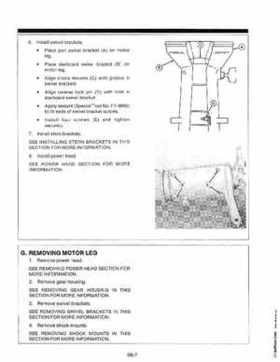 1988-1995 Mercury Force 5HP Outboards Service Manual, 90-823263 793, Page 223