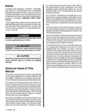 1996 Mercury Force 25 HP Service Manual 90-830894 895, Page 2