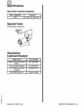 1997+ Mercury 35/40HP 2 Cylinder Outboards Service Manual PN 90-826148R2, Page 12