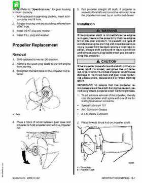 1997+ Mercury 35/40HP 2 Cylinder Outboards Service Manual PN 90-826148R2, Page 18