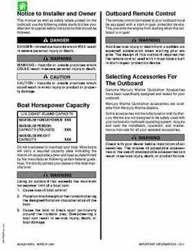 1997+ Mercury 35/40HP 2 Cylinder Outboards Service Manual PN 90-826148R2, Page 34