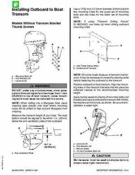 1997+ Mercury 35/40HP 2 Cylinder Outboards Service Manual PN 90-826148R2, Page 36