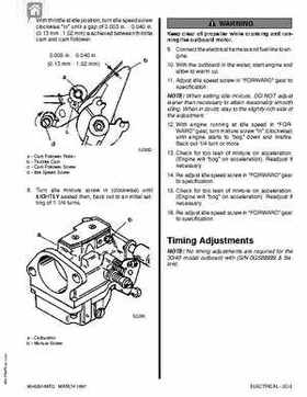 1997+ Mercury 35/40HP 2 Cylinder Outboards Service Manual PN 90-826148R2, Page 100