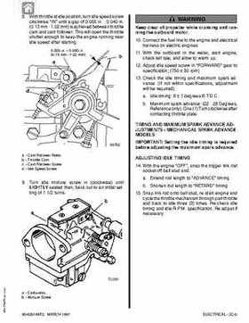 1997+ Mercury 35/40HP 2 Cylinder Outboards Service Manual PN 90-826148R2, Page 102