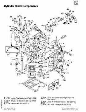 1997+ Mercury 35/40HP 2 Cylinder Outboards Service Manual PN 90-826148R2, Page 175