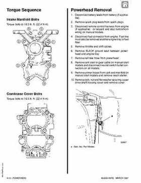 1997+ Mercury 35/40HP 2 Cylinder Outboards Service Manual PN 90-826148R2, Page 181