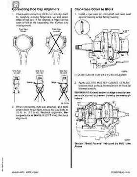 1997+ Mercury 35/40HP 2 Cylinder Outboards Service Manual PN 90-826148R2, Page 198
