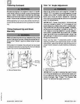 1997+ Mercury 35/40HP 2 Cylinder Outboards Service Manual PN 90-826148R2, Page 227