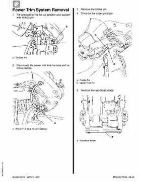 1997+ Mercury 35/40HP 2 Cylinder Outboards Service Manual PN 90-826148R2, Page 249