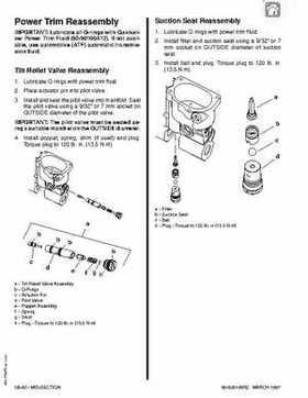 1997+ Mercury 35/40HP 2 Cylinder Outboards Service Manual PN 90-826148R2, Page 260