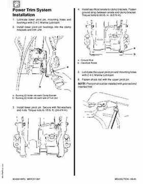 1997+ Mercury 35/40HP 2 Cylinder Outboards Service Manual PN 90-826148R2, Page 265