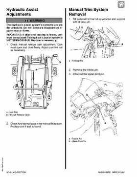 1997+ Mercury 35/40HP 2 Cylinder Outboards Service Manual PN 90-826148R2, Page 272