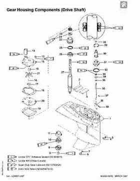 1997+ Mercury 35/40HP 2 Cylinder Outboards Service Manual PN 90-826148R2, Page 282
