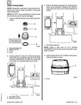 1997+ Mercury 35/40HP 2 Cylinder Outboards Service Manual PN 90-826148R2, Page 291